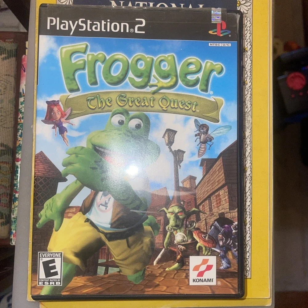 Frogger The Secret Quest Play Station‎ 2 Complete Game